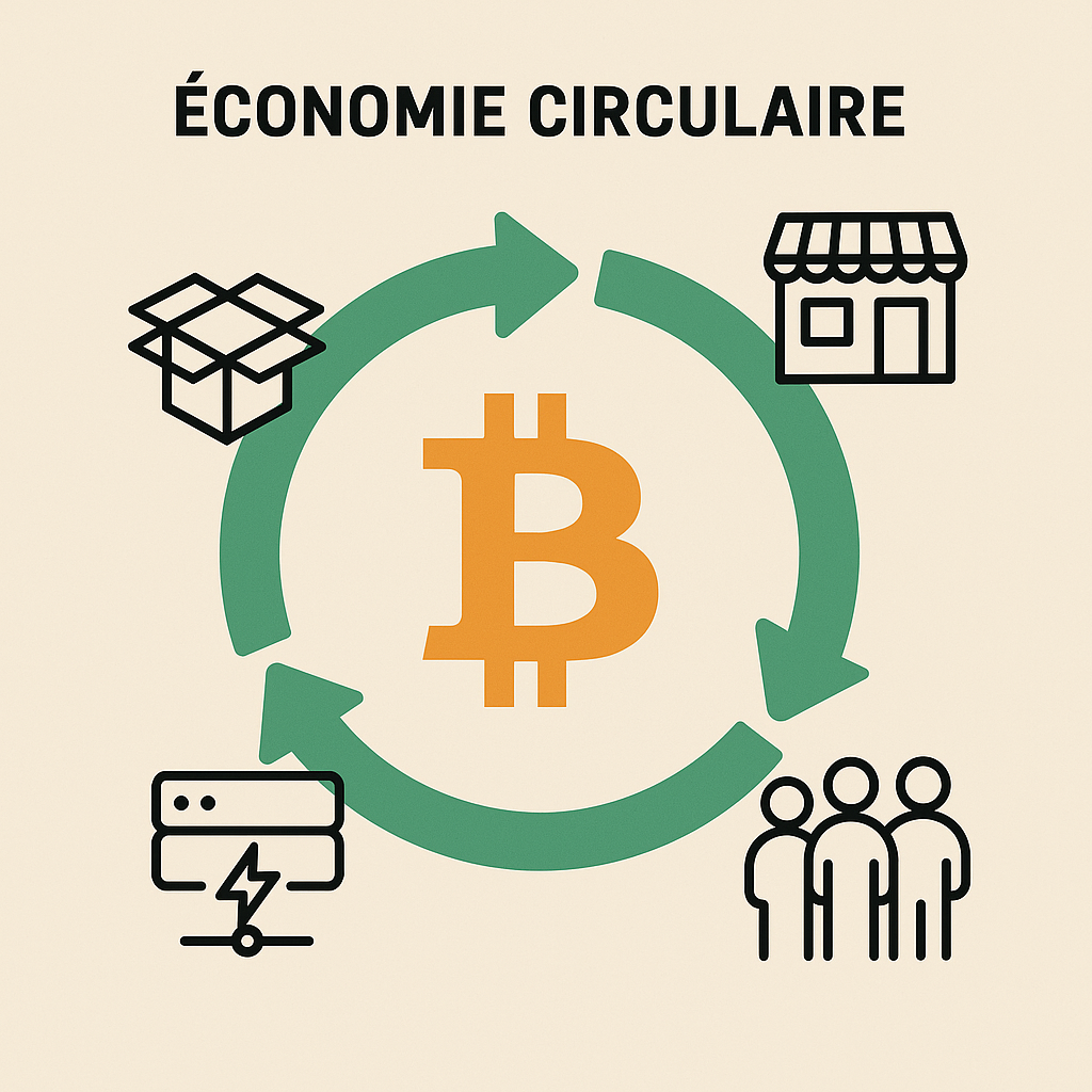 ♻️ Et si Bitcoin était aussi un levier pour l’économie circulaire du numérique ?